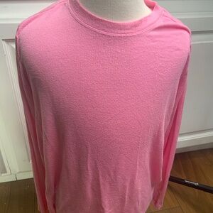 Athleta Girl Pink Long-Sleeved Shirt